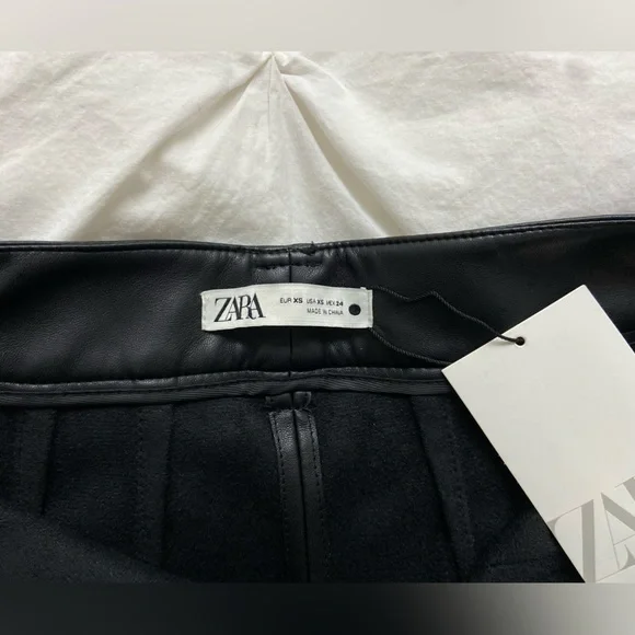 SOLD ON DEPOP Zara faux leather pants - Picture 7 of 15